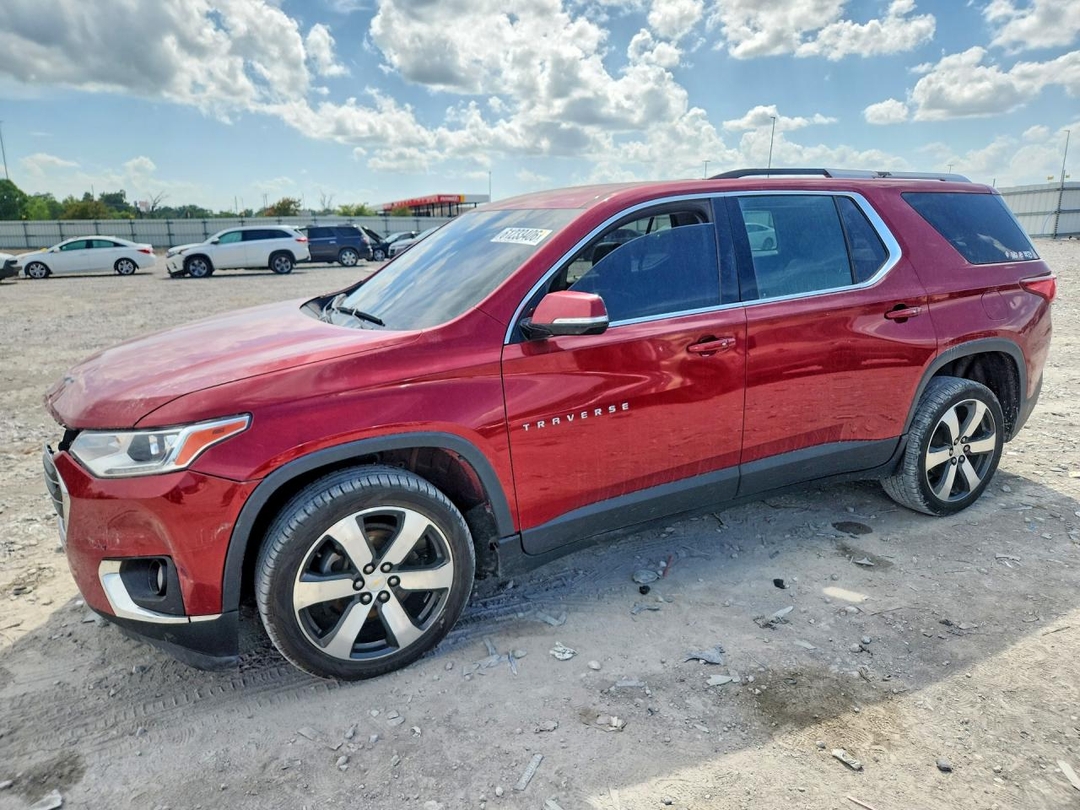 منظر 2018 CHEVROLET TRAVERSE LT، زاوية 1