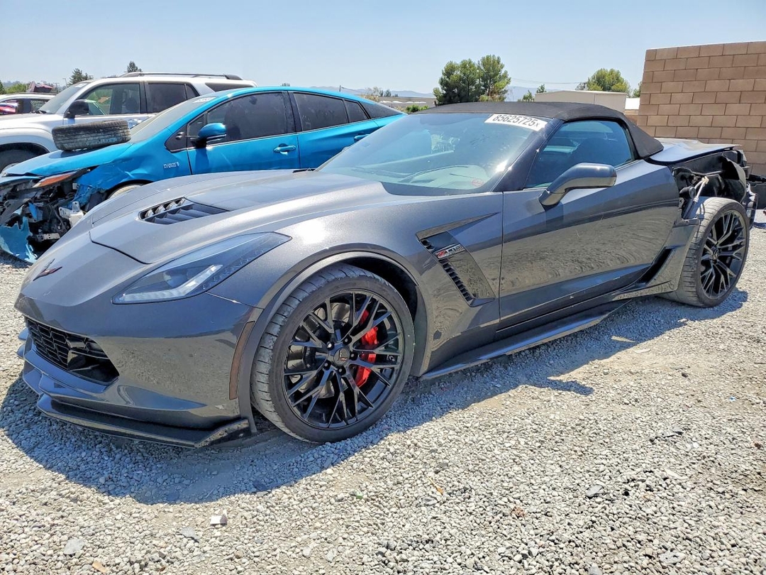 منظر 2017 CHEVROLET CORVETTE Z06 3LZ، زاوية 1