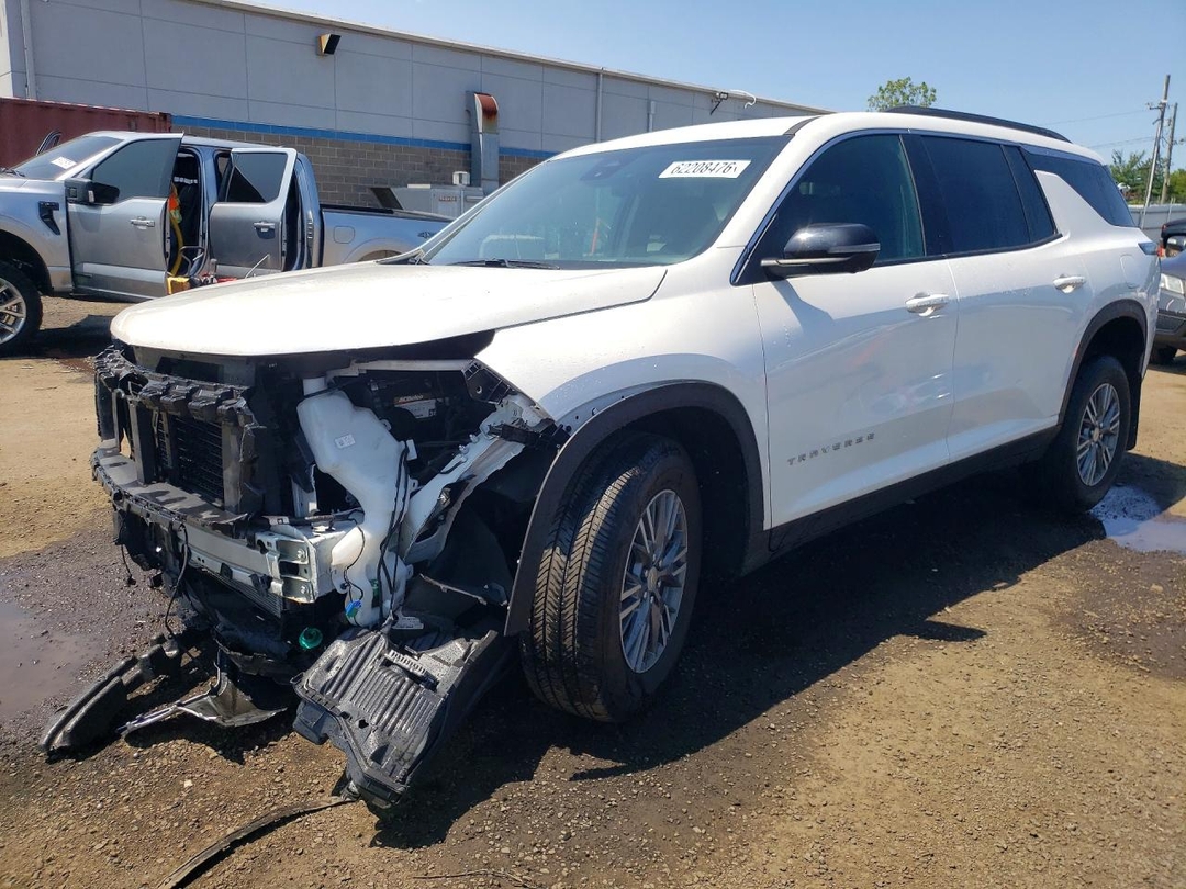 منظر 2025 CHEVROLET TRAVERSE LT، زاوية 1