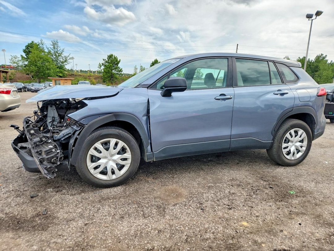 Вид 2025 TOYOTA COROLLA CROSS L, угол 1