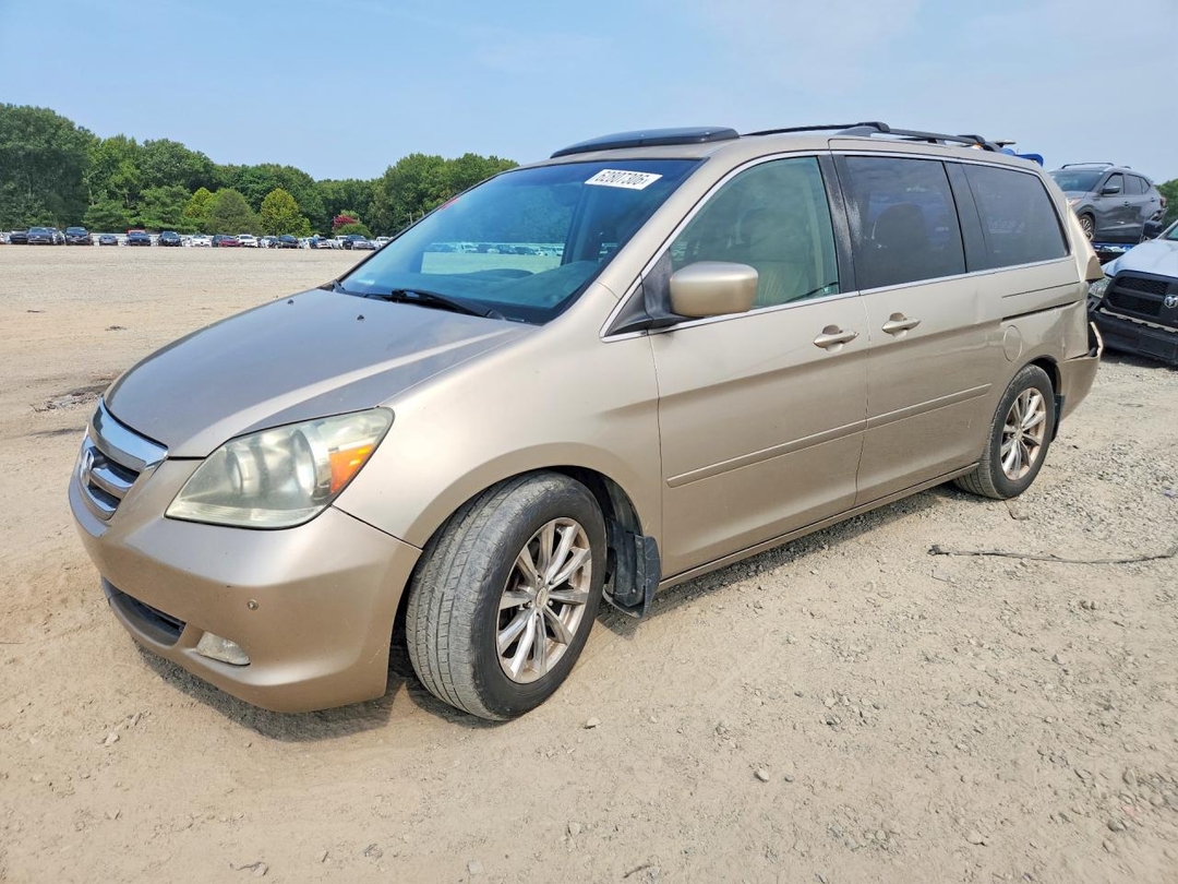 Vue de 2007 HONDA ODYSSEY TOURING, angle 1