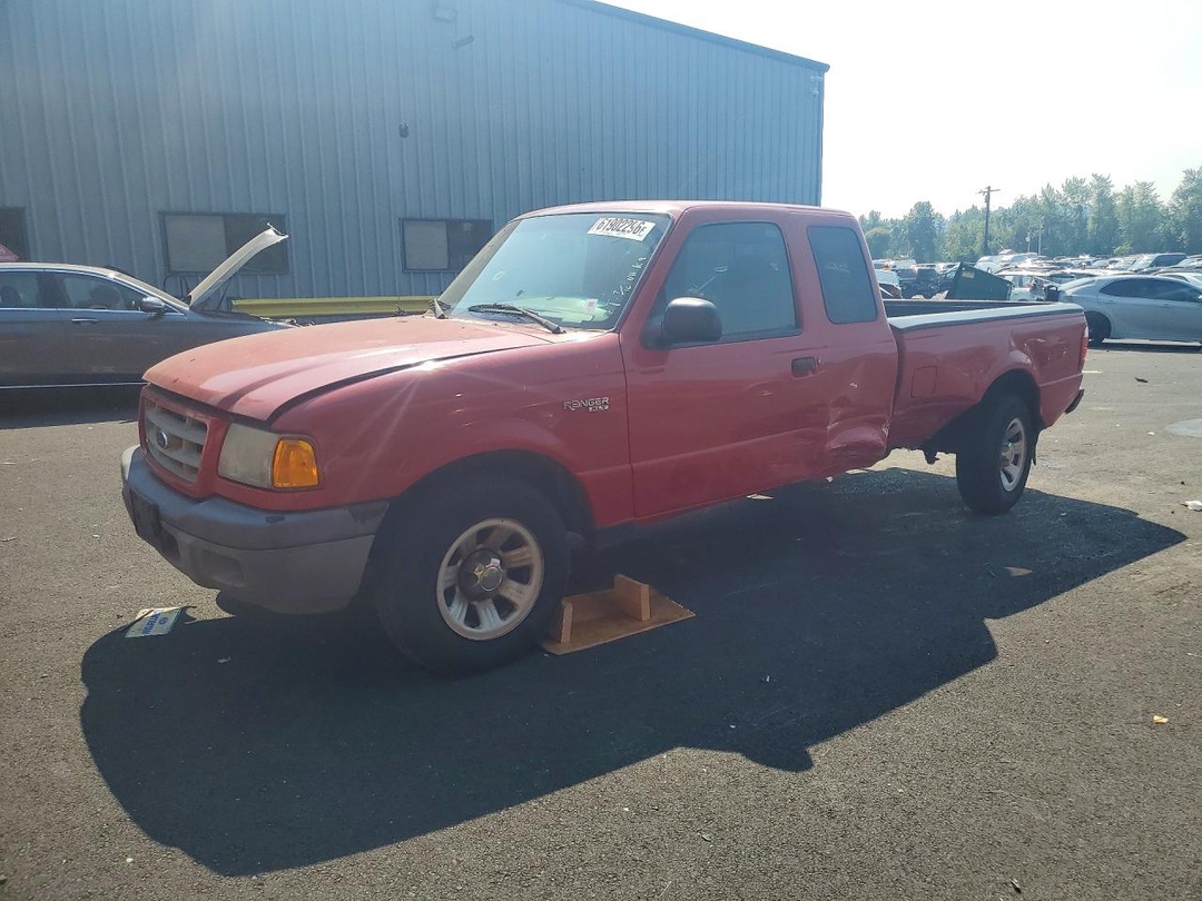 Vista de 2003 FORD RANGER SUPER CAB, ángulo 1