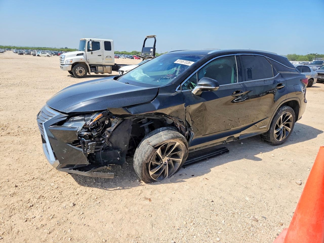 Vue de 2017 LEXUS RX 450H BASE, angle 1
