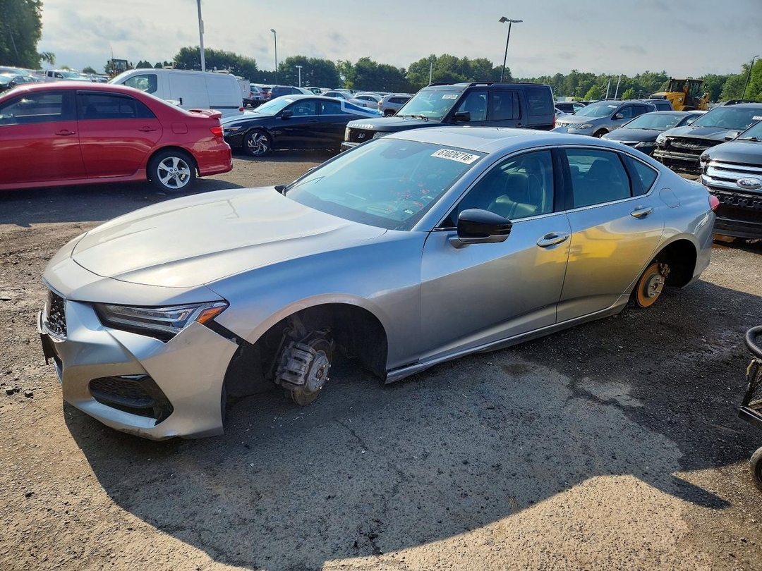 Vue de 2021 ACURA TLX ADVANCE, angle 1
