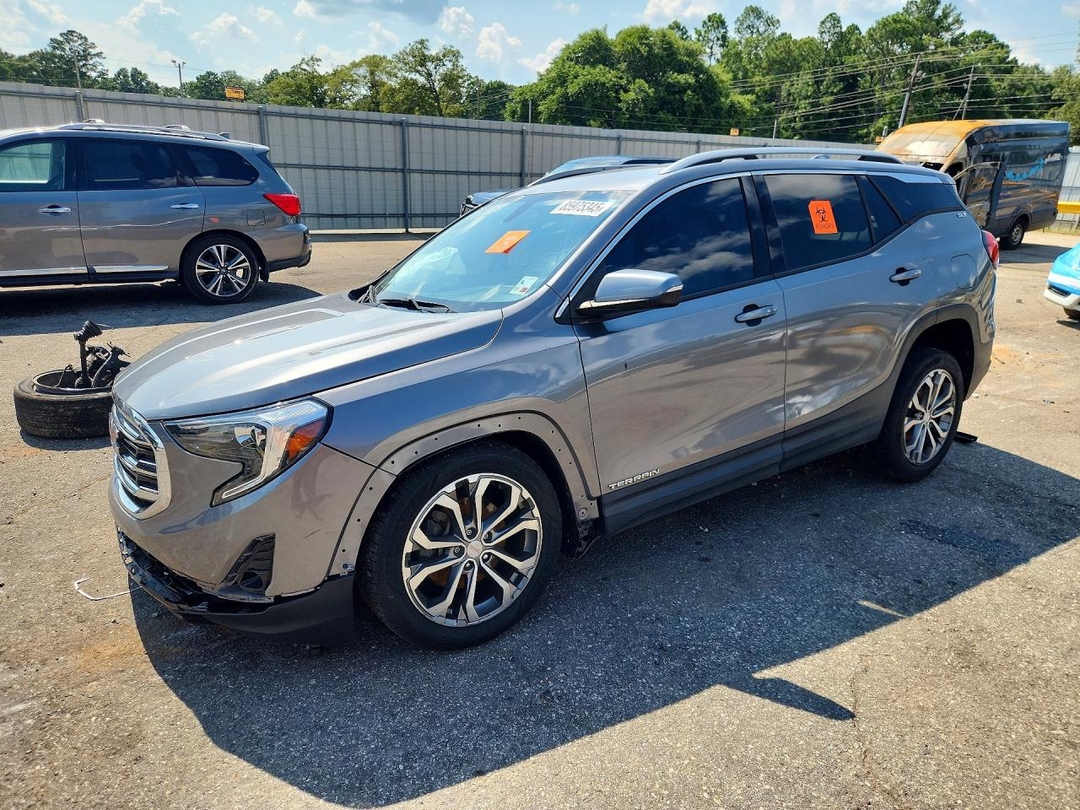 Vue de 2019 GMC TERRAIN, angle 1