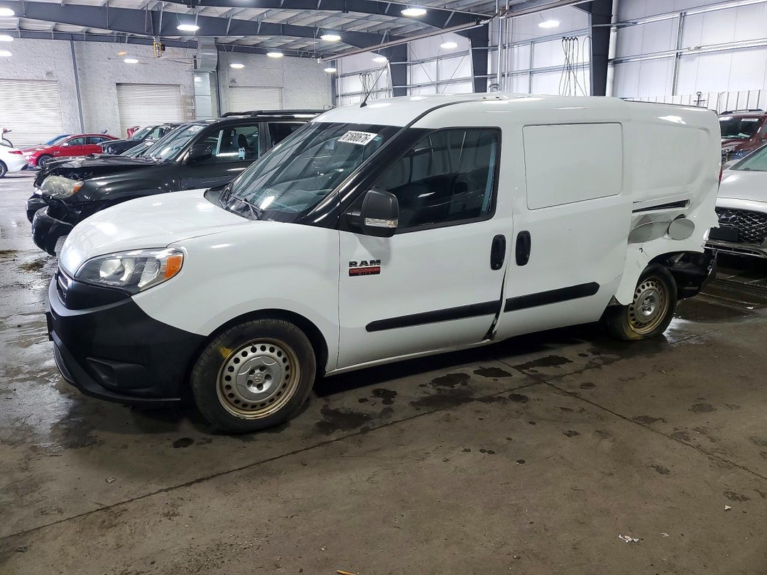 منظر 2018 RAM PROMASTER CITY ST DELIVERY VAN، زاوية 1