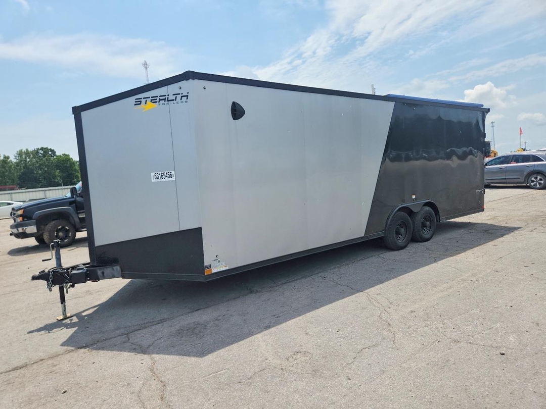 منظر 2024 STEALTH STT8524TA3 ENCLOSED CARGO TRAILER، زاوية 1