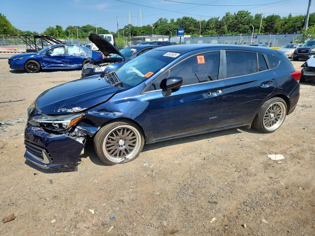 Vue de 2021 SUBARU IMPREZA, angle 1