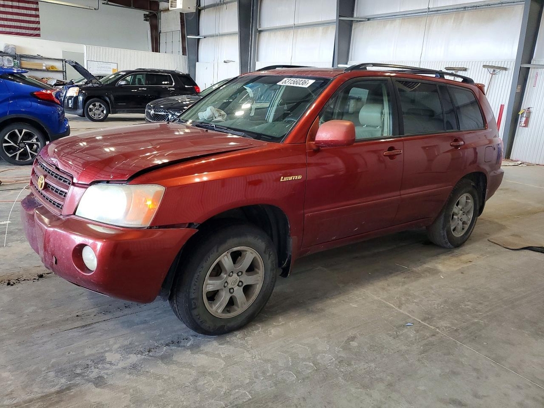 Vista de 2001 TOYOTA HIGHLANDER BASE, ángulo 1