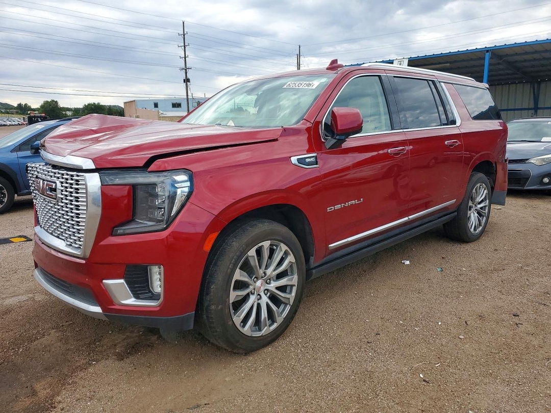 Вид 2022 GMC YUKON XL DENALI, угол 1