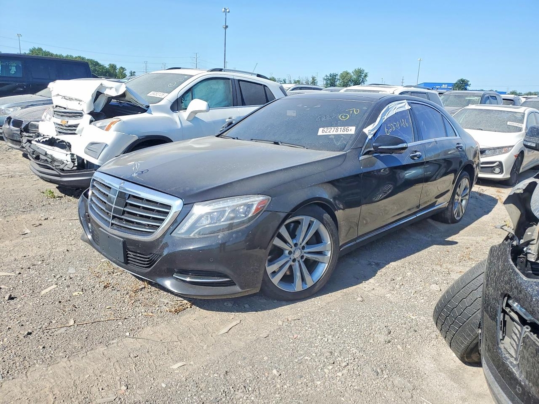 Vista de 2017 MERCEDES-BENZ S 550 4MATIC, ángulo 1