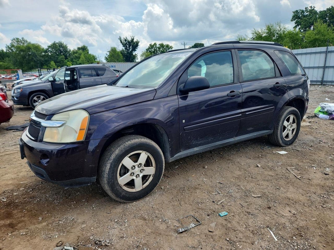 Вид 2007 CHEVROLET EQUINOX LS, угол 1
