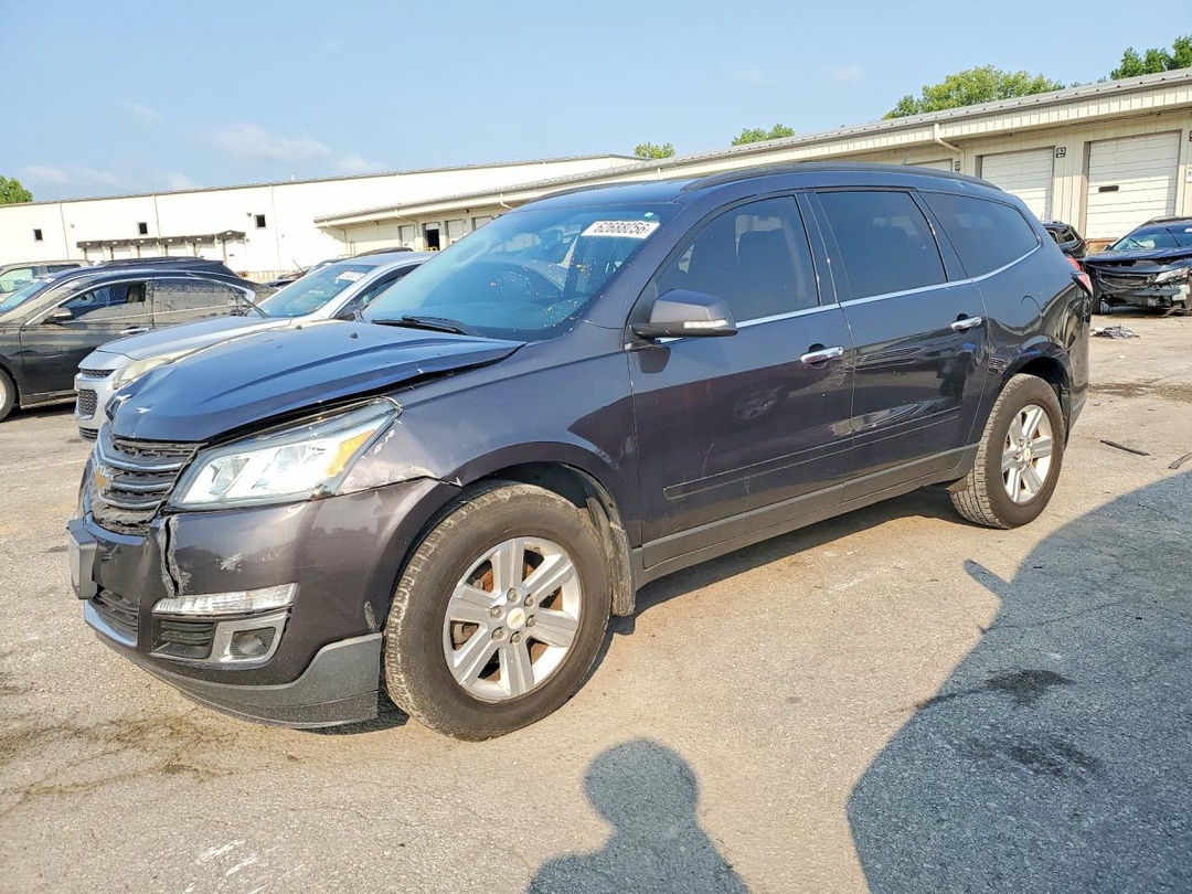 Vue de 2014 CHEVROLET TRAVERSE LT, angle 1