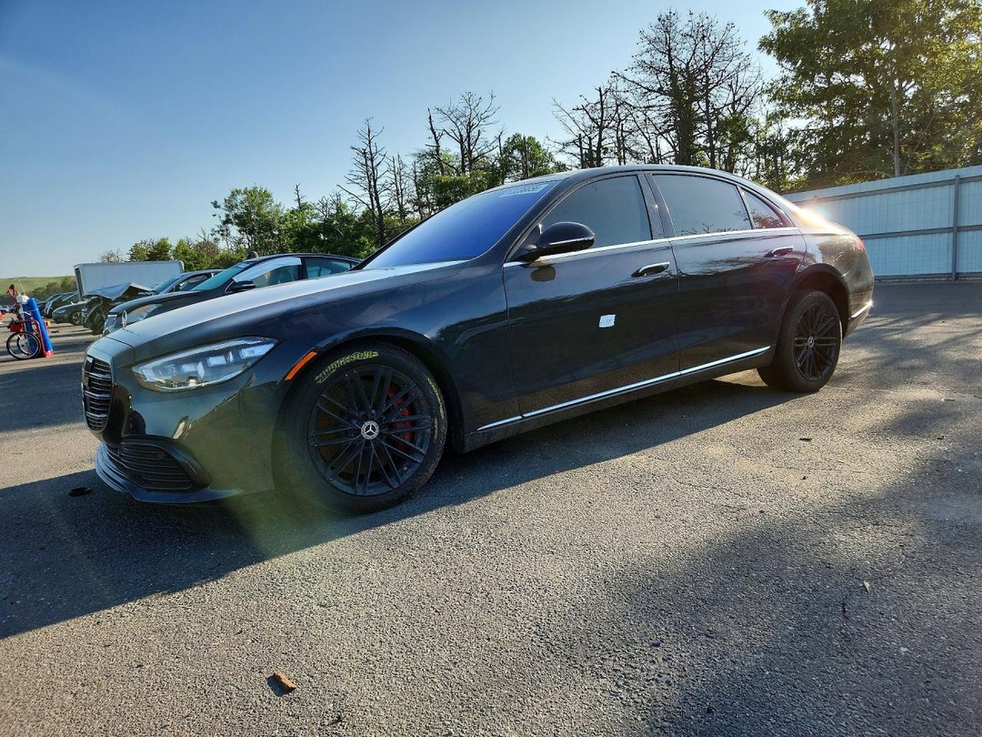 Vue de 2021 MERCEDES-BENZ S 580 4MATIC, angle 1