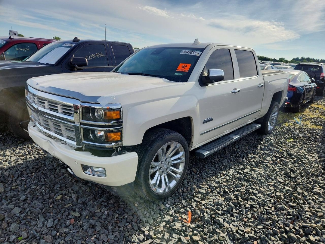 منظر 2015 CHEVROLET SILVERADO K1500 HIGH COUNTRY، زاوية 1