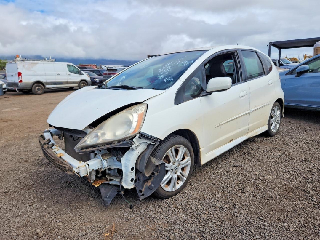 Vue de 2010 HONDA FIT SPORT, angle 1