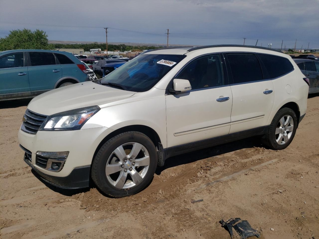 Вид 2013 CHEVROLET TRAVERSE LTZ, угол 1