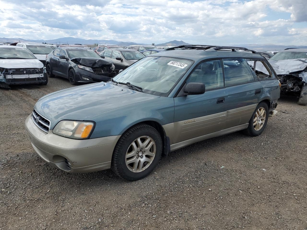 Vista de 2002 SUBARU LEGACY OUTBACK, ángulo 1