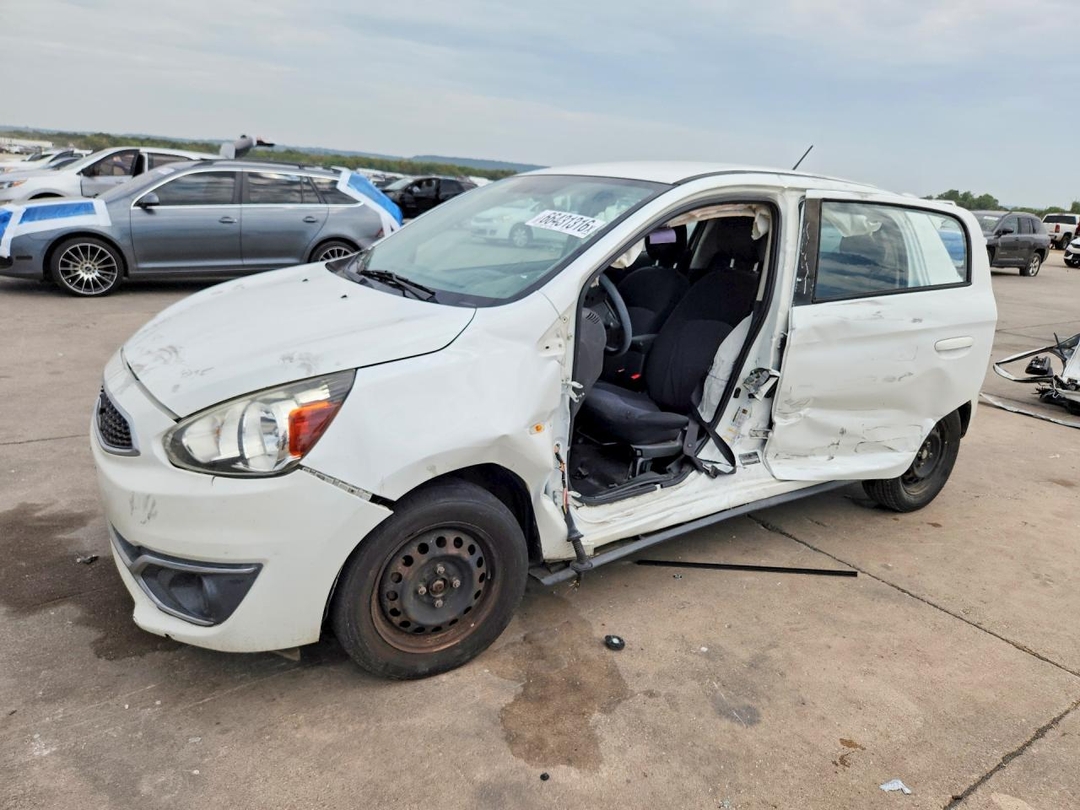 منظر 2018 MITSUBISHI MIRAGE ES، زاوية 1