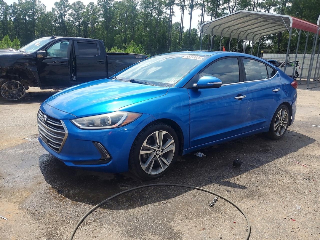 Vedere 2017 HYUNDAI ELANTRA LIMITED, unghi 1