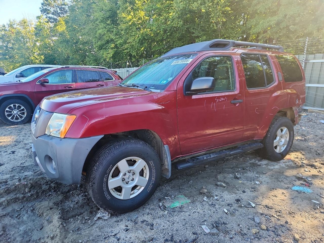 منظر 2008 NISSAN XTERRA X، زاوية 1