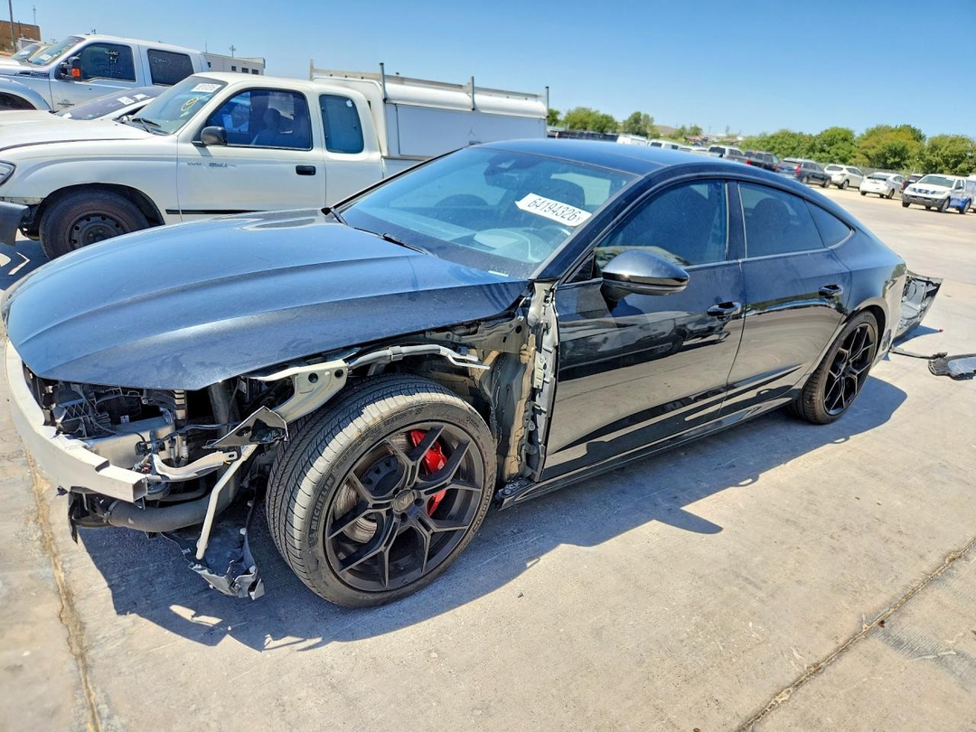 Vue de 2021 AUDI A7 PRESTIGE S-LINE, angle 1