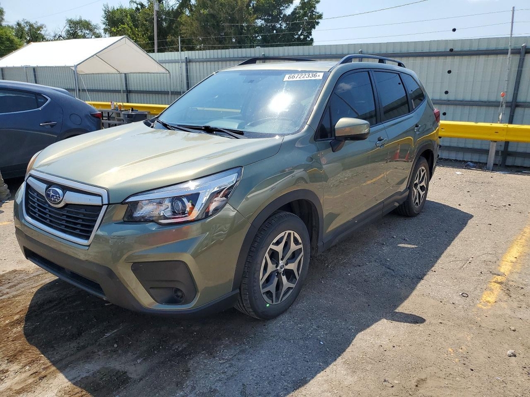 2020 SUBARU FORESTER PREMIUM view, angle 1