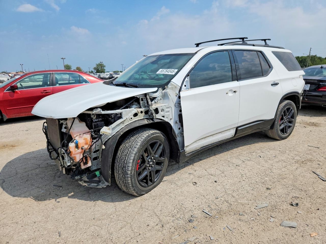 Вид 2018 CHEVROLET TRAVERSE PREMIER, угол 1