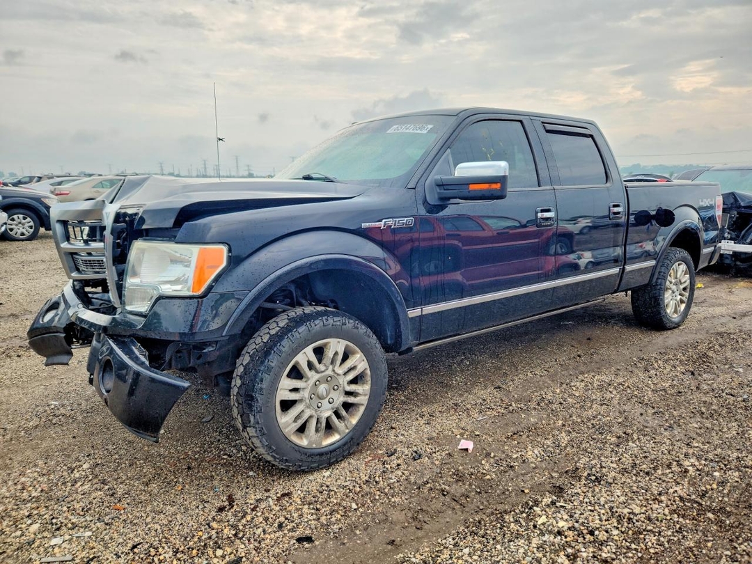 Vista de 2009 FORD F150 SUPERCREW, ángulo 1