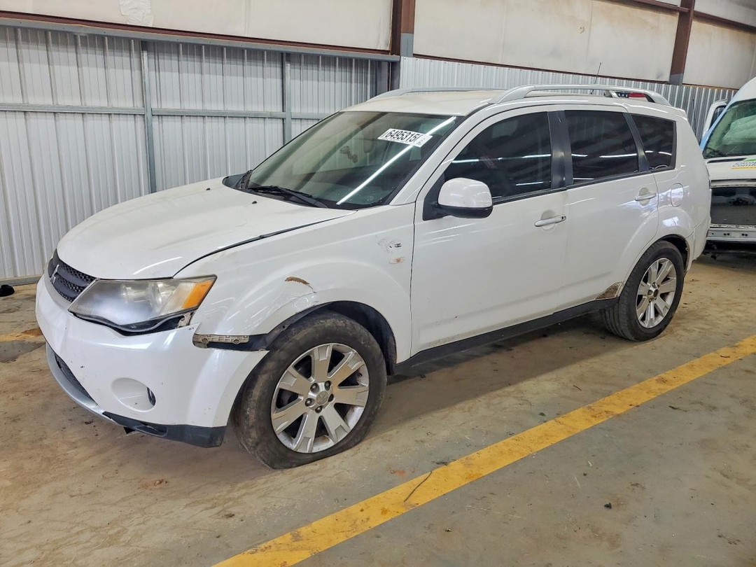 Вид 2008 MITSUBISHI OUTLANDER XLS, угол 1