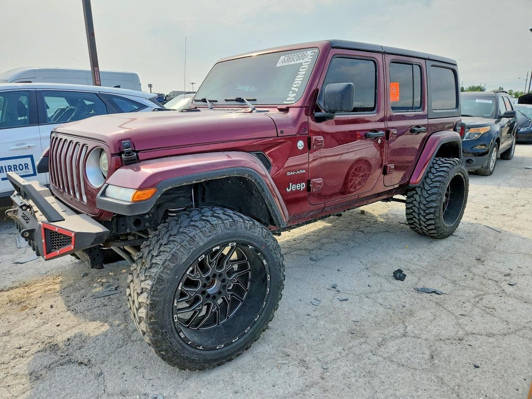 منظر 2021 JEEP WRANGLER UNLIMITED SAHARA، زاوية 1