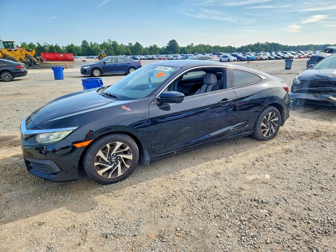 Вид 2018 HONDA CIVIC LX, угол 1