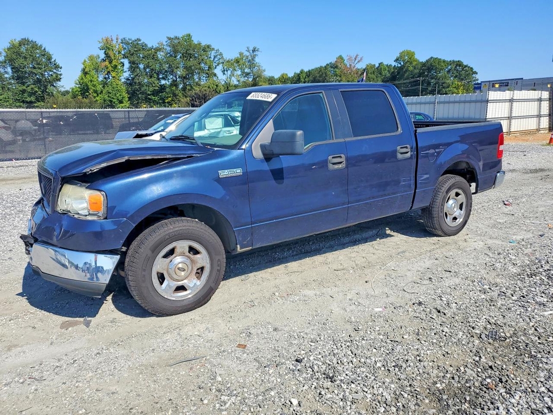 Vue de 2005 FORD F150 SUPERCREW, angle 1