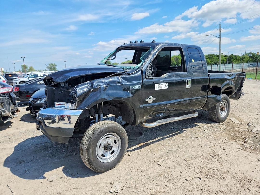 Вид 2001 FORD F250 SUPER DUTY, угол 1