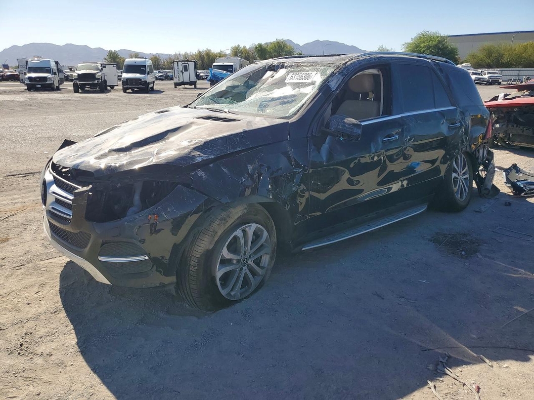 Vue de 2018 MERCEDES-BENZ GLE 550E 4MATIC, angle 1