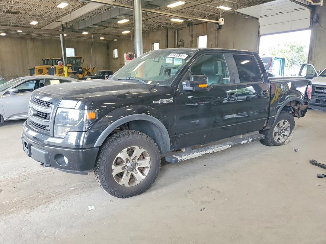Vista de 2013 FORD F150 SUPERCREW, ángulo 1