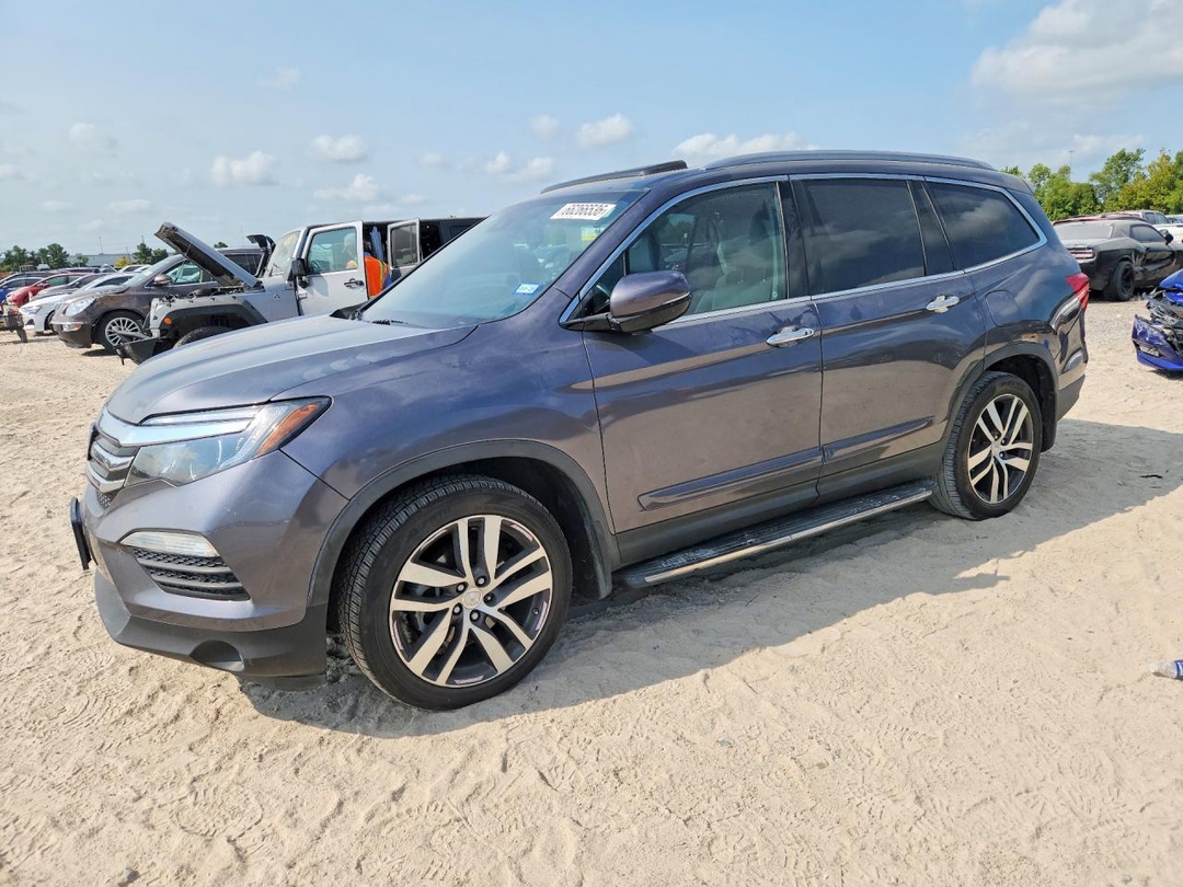 Вид 2018 HONDA PILOT ELITE, угол 1
