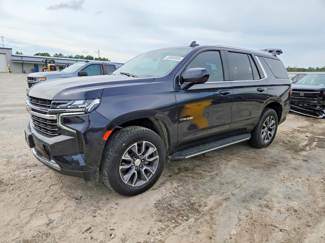 Вид 2024 CHEVROLET TAHOE K1500 LT, угол 1