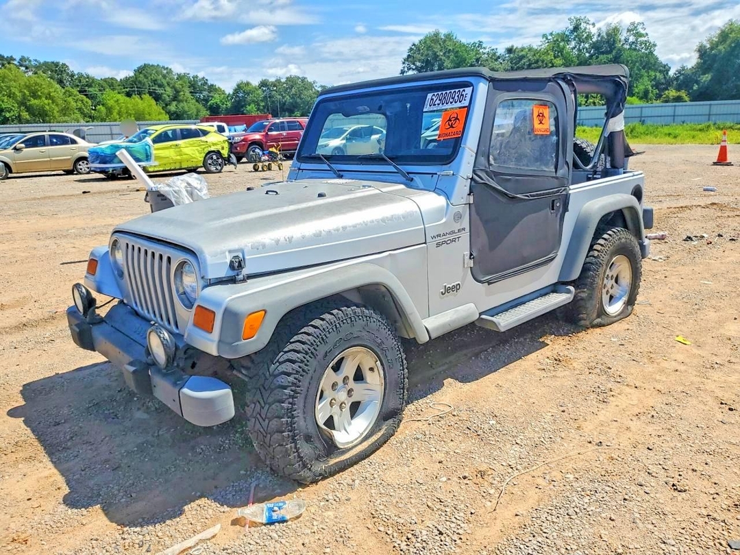 Вид 2004 JEEP WRANGLER / TJ SPORT, угол 1