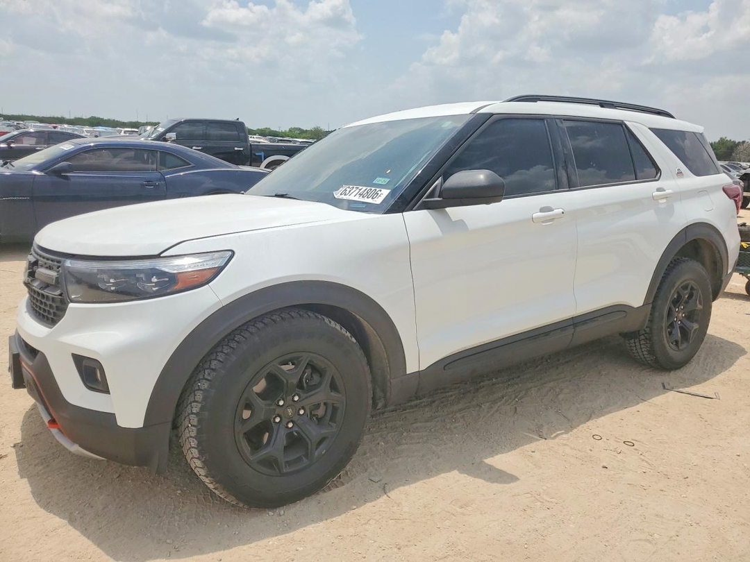 Vue de 2023 FORD EXPLORER TIMBERLINE, angle 1
