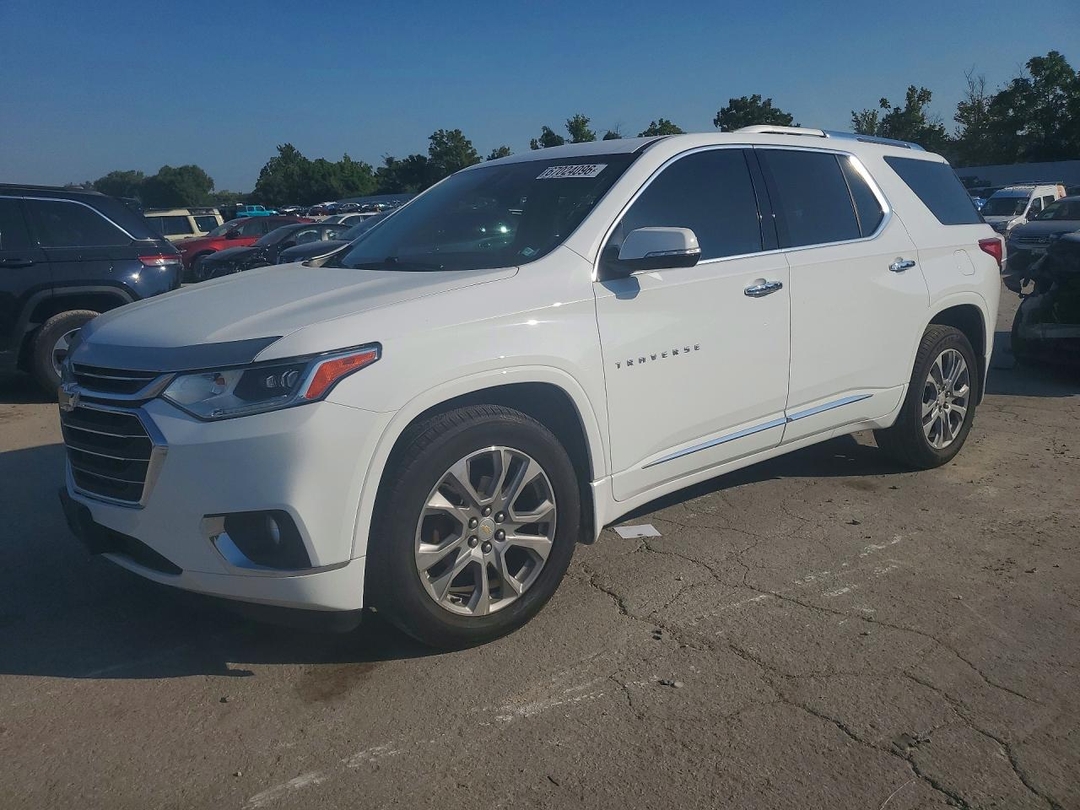 Вид 2019 CHEVROLET TRAVERSE PREMIER, угол 1