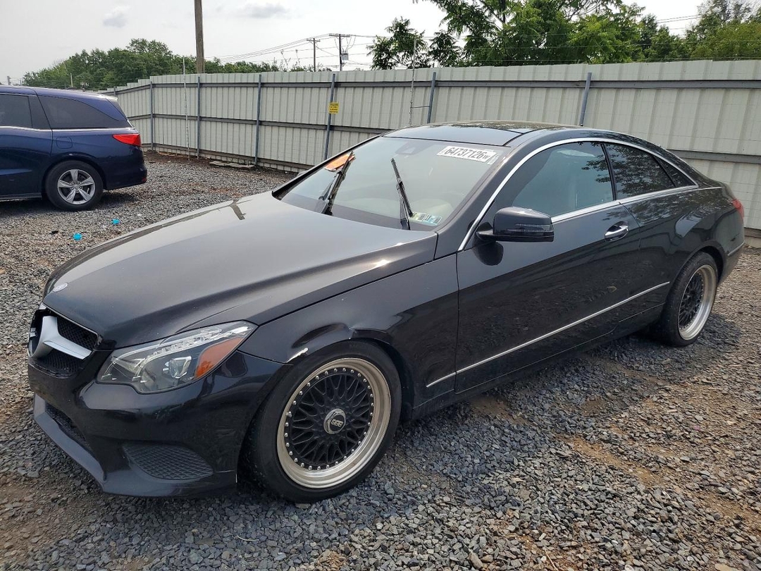 Вид 2014 MERCEDES-BENZ E 350 4MATIC, угол 1