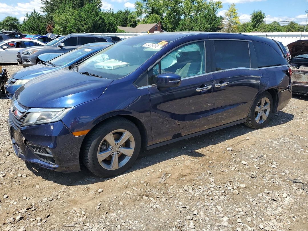منظر 2018 HONDA ODYSSEY EXL، زاوية 1