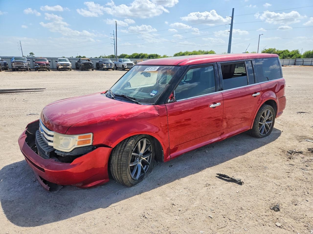 Vista de 2010 FORD FLEX LIMITED, ángulo 1