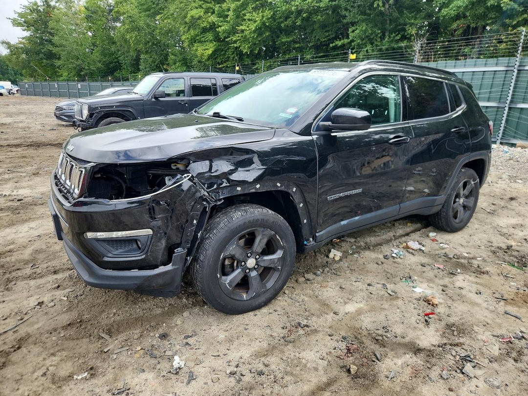Vedere 2018 JEEP COMPASS LATITUDE, unghi 1