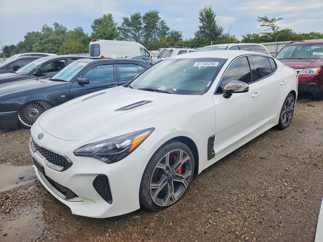 Vedere 2021 KIA STINGER GT, unghi 1
