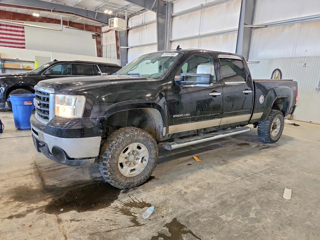 Vista de 2010 GMC SIERRA K2500 SLE, ángulo 1