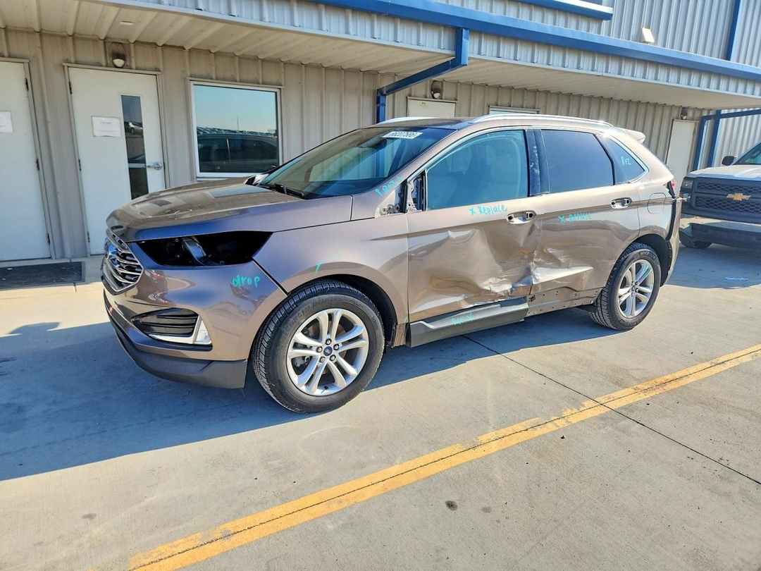Vista de 2019 FORD EDGE SEL, ángulo 1