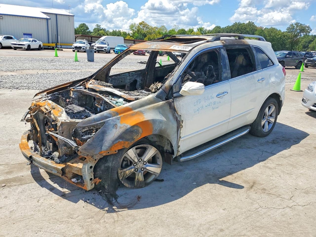 Вид 2012 ACURA MDX, угол 1