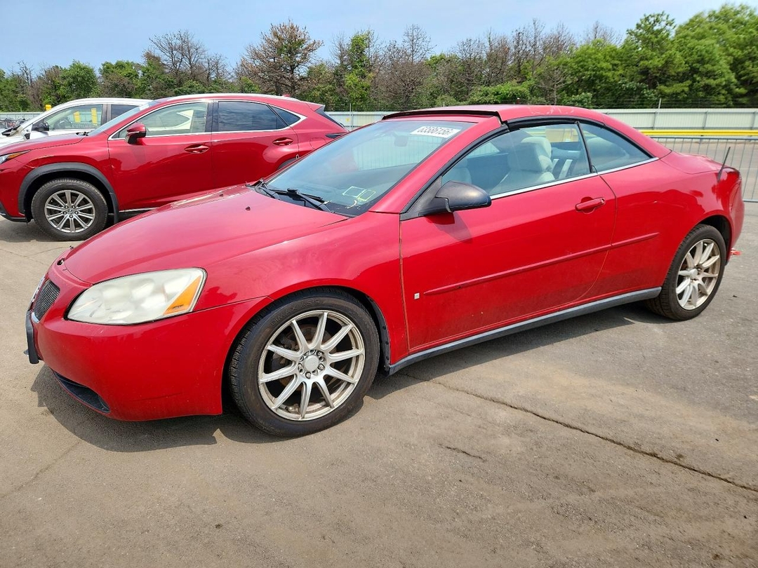 Vista de 2006 PONTIAC G6 GT, ángulo 1